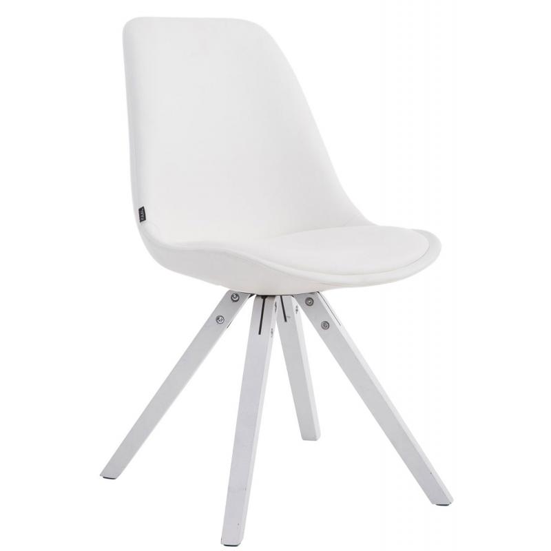 Besucherstuhl HLO-CP37 Square wei ~ wei