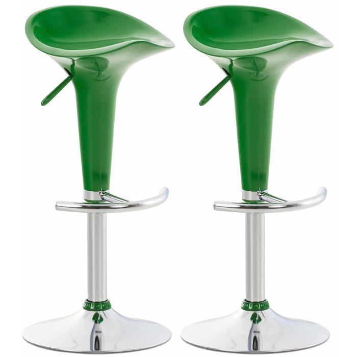 2er Set Barhocker HLO-CP47 ~ grn