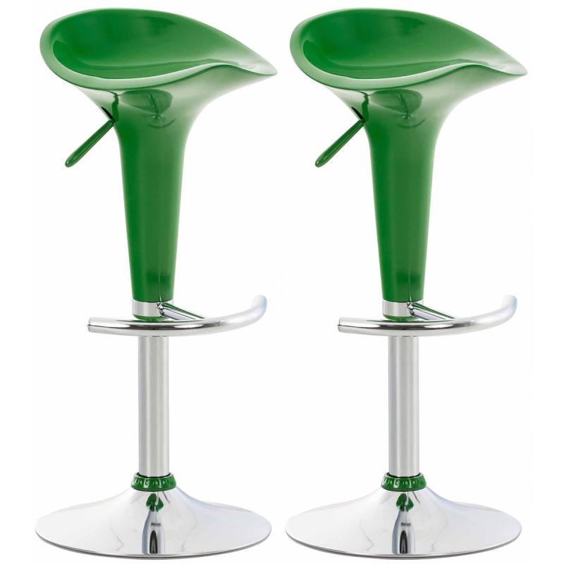 2er Set Barhocker HLO-CP47 ~ grn