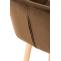 Barhocker HLO-CP19 Samt ~ braun