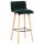 Barhocker HLO-CP33 Samt ~ grün Barhocker HLO-CP33 Samt ~ grün