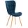 Stuhl HLO-CP8 Samt ~ blau