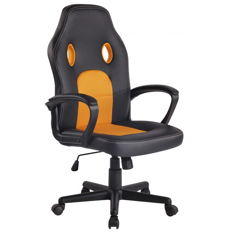 Brostuhl HLO-CP37 ~ schwarz/gelb