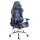 Brostuhl HLO-CP93 XM Kunstleder ~ schwarz/blau