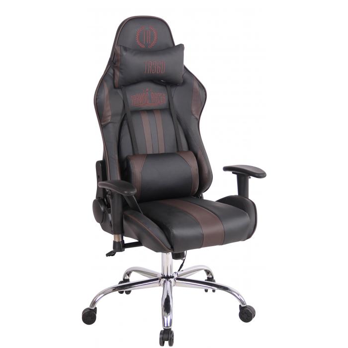 Brostuhl HLO-CP93 XM Kunstleder ~ schwarz/braun