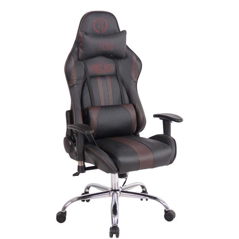 Brostuhl HLO-CP93 XM Kunstleder ~ schwarz/braun