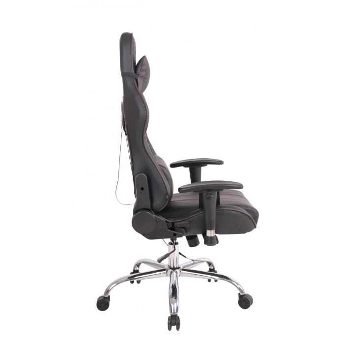 Brostuhl HLO-CP93 XM Kunstleder ~ schwarz/braun