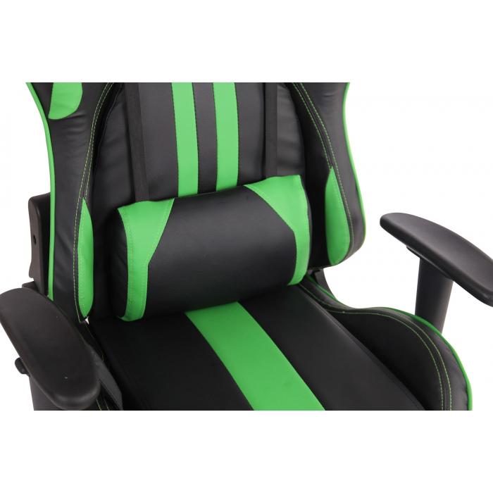 Brostuhl HLO-CP93 XM Kunstleder ~ schwarz/grn