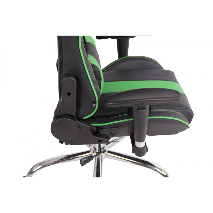 Brostuhl HLO-CP93 XM Kunstleder ~ schwarz/grn