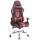 Brostuhl HLO-CP93 XM Kunstleder ~ schwarz/rot