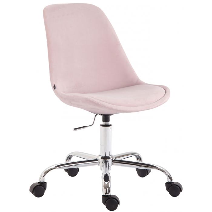 Bürostuhl HLO-CP8 Samt ~ pink
