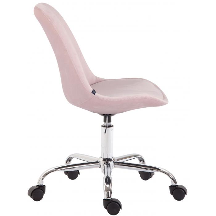 Bürostuhl HLO-CP8 Samt ~ pink
