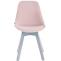 Besucherstuhl HLO-CP2 V2 Samt wei ~ pink