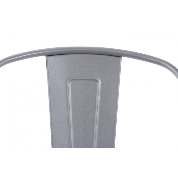 4er Set Stuhl HLO-CP57 ~ silber