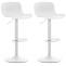 2er Set Barhocker HLO-CP222 ~ wei