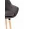 2er Set Barhocker HLO-CP19 Samt ~ grau