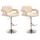 2er Set Barhocker HLO-CP15 ~ creme