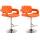 2er Set Barhocker HLO-CP15 ~ orange