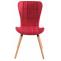 Stuhl HLO-CP47 Stoff natura ~ rot