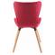 Stuhl HLO-CP47 Stoff natura ~ rot