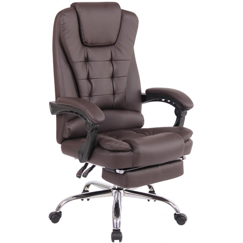 Brostuhl HLO-CP66 Kunstleder ~ braun