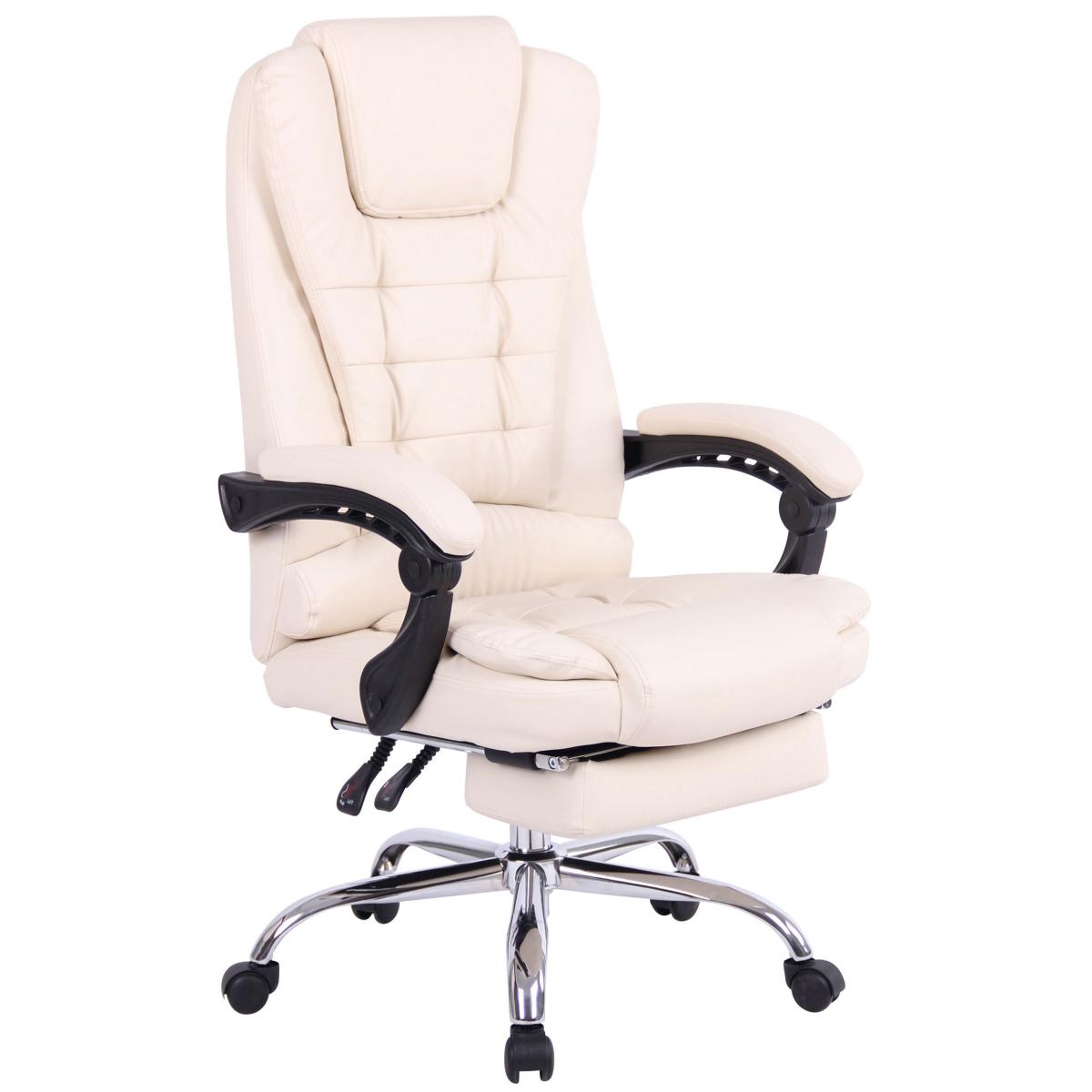 Brostuhl HLO-CP66 Kunstleder ~ creme