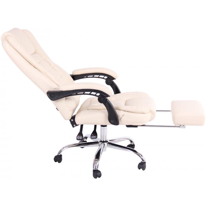 Brostuhl HLO-CP66 Kunstleder ~ creme