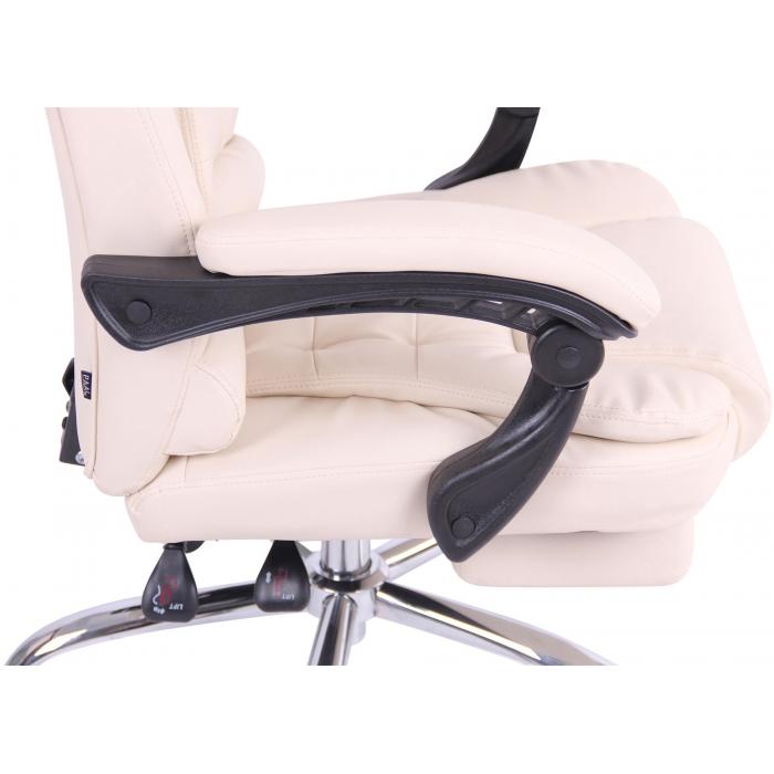 Brostuhl HLO-CP66 Kunstleder ~ creme