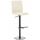 Barhocker HLO-CP10 Kunstleder schwarz ~ creme Barhocker HLO-CP10 Kunstleder schwarz ~ creme