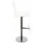 Barhocker HLO-CP10 Kunstleder schwarz ~ wei
