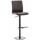Barhocker HLO-CP10 Kunstleder schwarz ~ braun Barhocker HLO-CP10 Kunstleder schwarz ~ braun