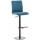Barhocker HLO-CP10 Stoff schwarz ~ blau