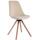 Esszimmerstuhl HLO-CP85 Samt Rund natura ~ creme