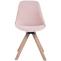 Esszimmerstuhl HLO-CP85 Samt Square natura ~ pink