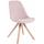 Besucherstuhl HLO-CP8 Samt Square natura ~ pink