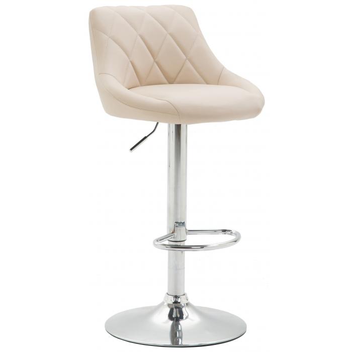 Barhocker HLO-CP30 Kunstleder ~ creme