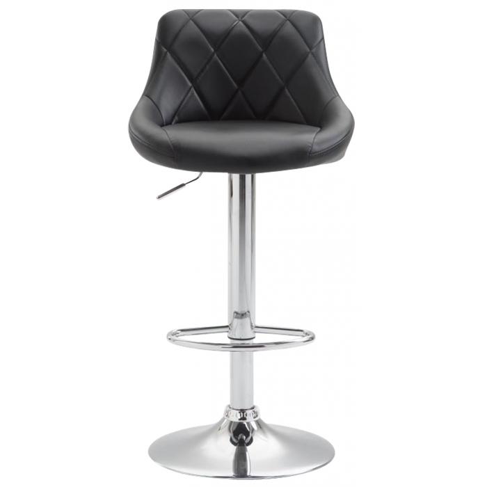 Barhocker HLO-CP30 Kunstleder ~ schwarz
