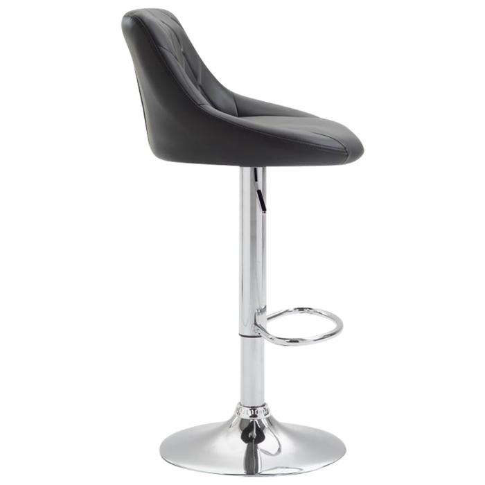 Barhocker HLO-CP30 Kunstleder ~ schwarz