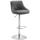 Barhocker HLO-CP30 Kunstleder ~ grau