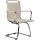 Besucherstuhl HLO-CP12 Kunstleder ~ creme