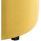 Sitzhocker HLO-CP19 Samt ~ gelb