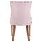 Esszimmerstuhl HLO-CP24 Samt antik-hell ~ pink