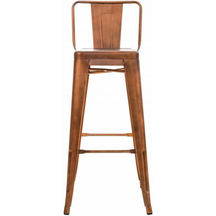 4er Set Barhocker HLO-CP38 ~ kupfer