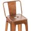 4er Set Barhocker HLO-CP38 ~ kupfer