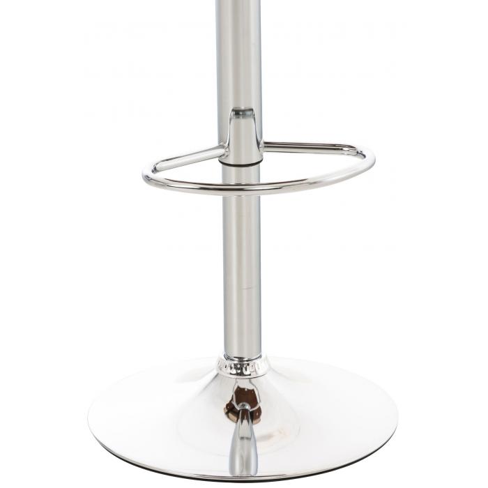 2er Set Barhocker HLO-CP232 Kunstleder ~ walnuss/creme