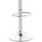 2er Set Barhocker HLO-CP232 Kunstleder ~ walnuss/wei