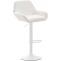 Barhocker HLO-CP8 Kunstleder wei ~ wei