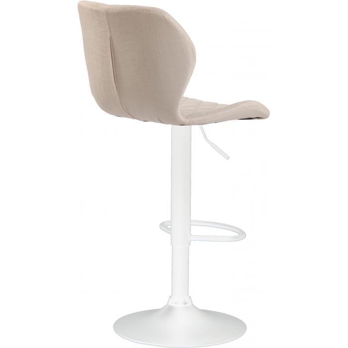 Barhocker HLO-CP14 Stoff wei ~ creme
