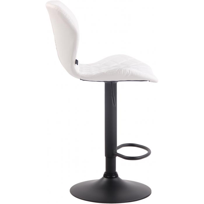 Barhocker HLO-CP14 Kunstleder schwarz ~ wei