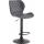 Barhocker HLO-CP14 Kunstleder schwarz ~ grau